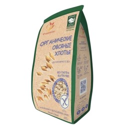 Органические овсяные хлопья Сташевское 375г