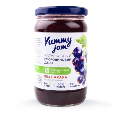 Джем смородиновый Yummy jam 350г