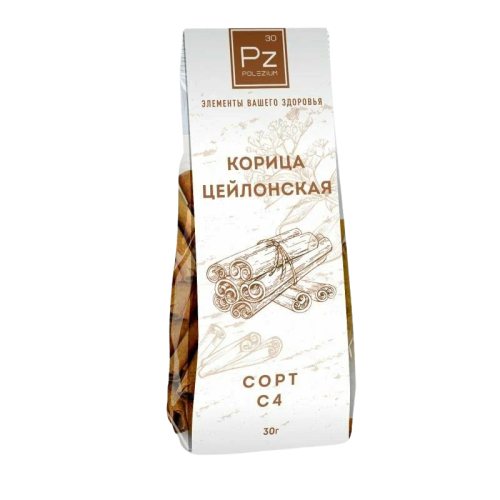 Корица цейлонская C4 Polezium 30г