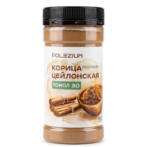 Корица цейлонская порошок Polezium 150г