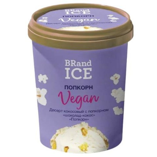 Мороженое Шоколад Попкорн BRand ICE 500г