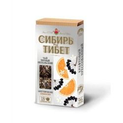 Чай Сибирь Тибет с элеутероккоком и апельсином плитка 96 г
