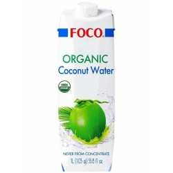 Кокосовая вода органик Foco 1л